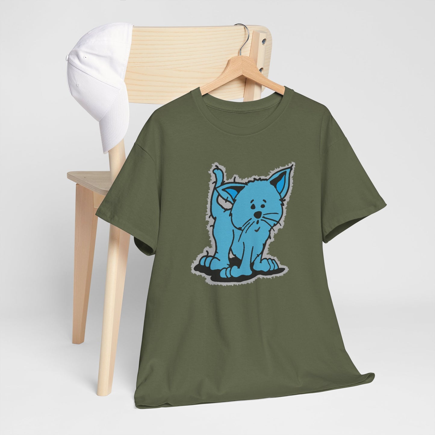 BLUE KITTY ALONE