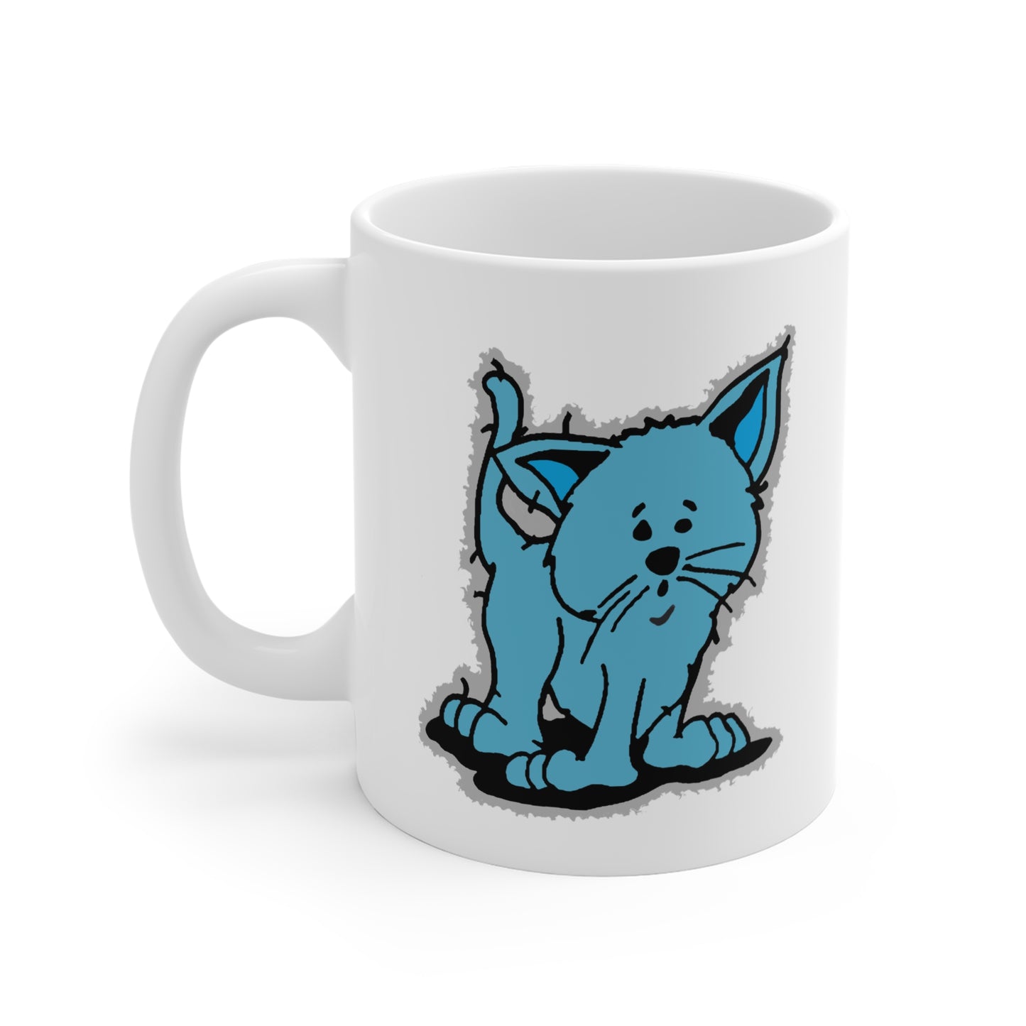 BLUE KITTY ALONE