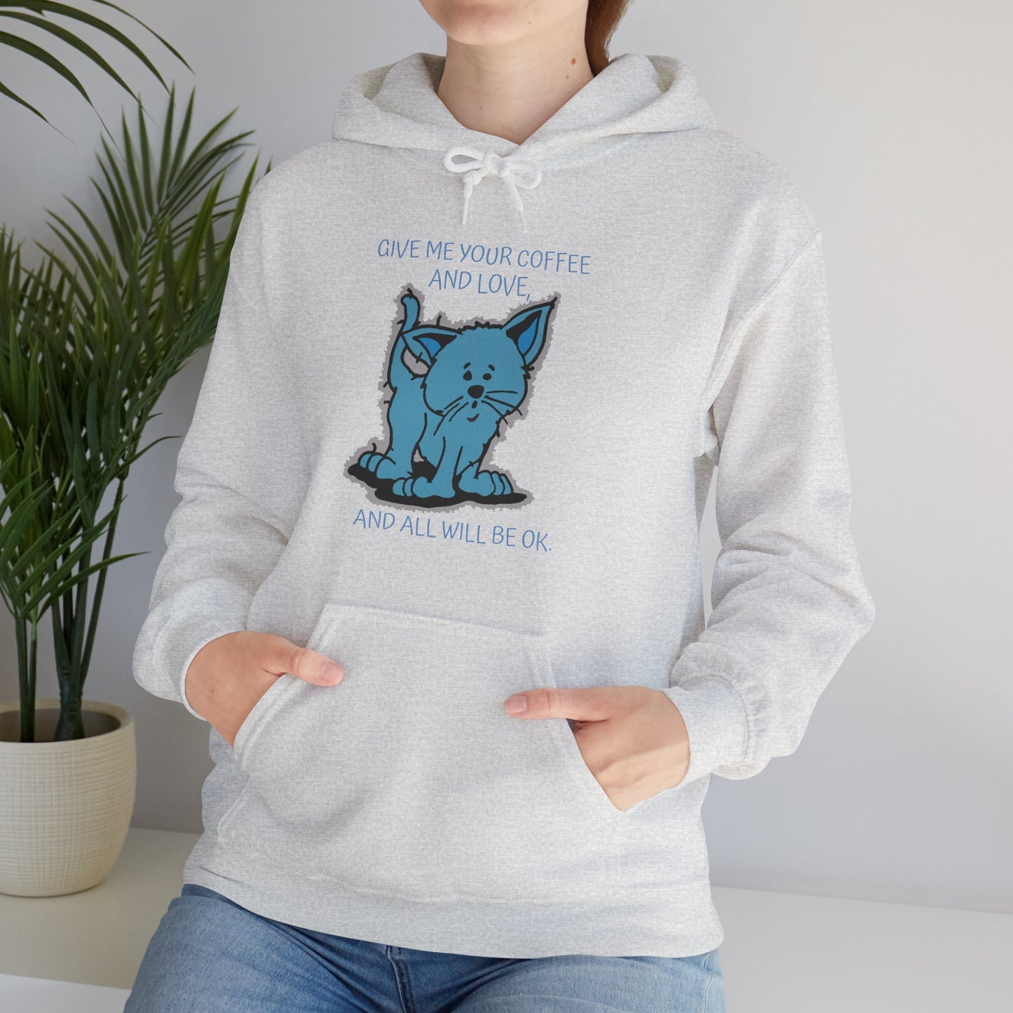 BLUE KITTY ALONE
