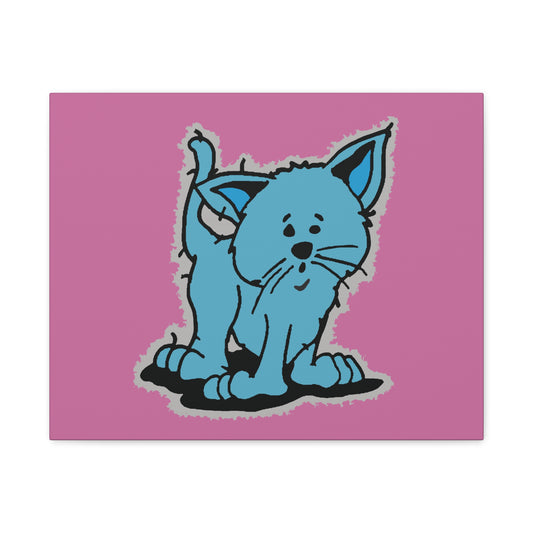 BLUE KITTY ALONE