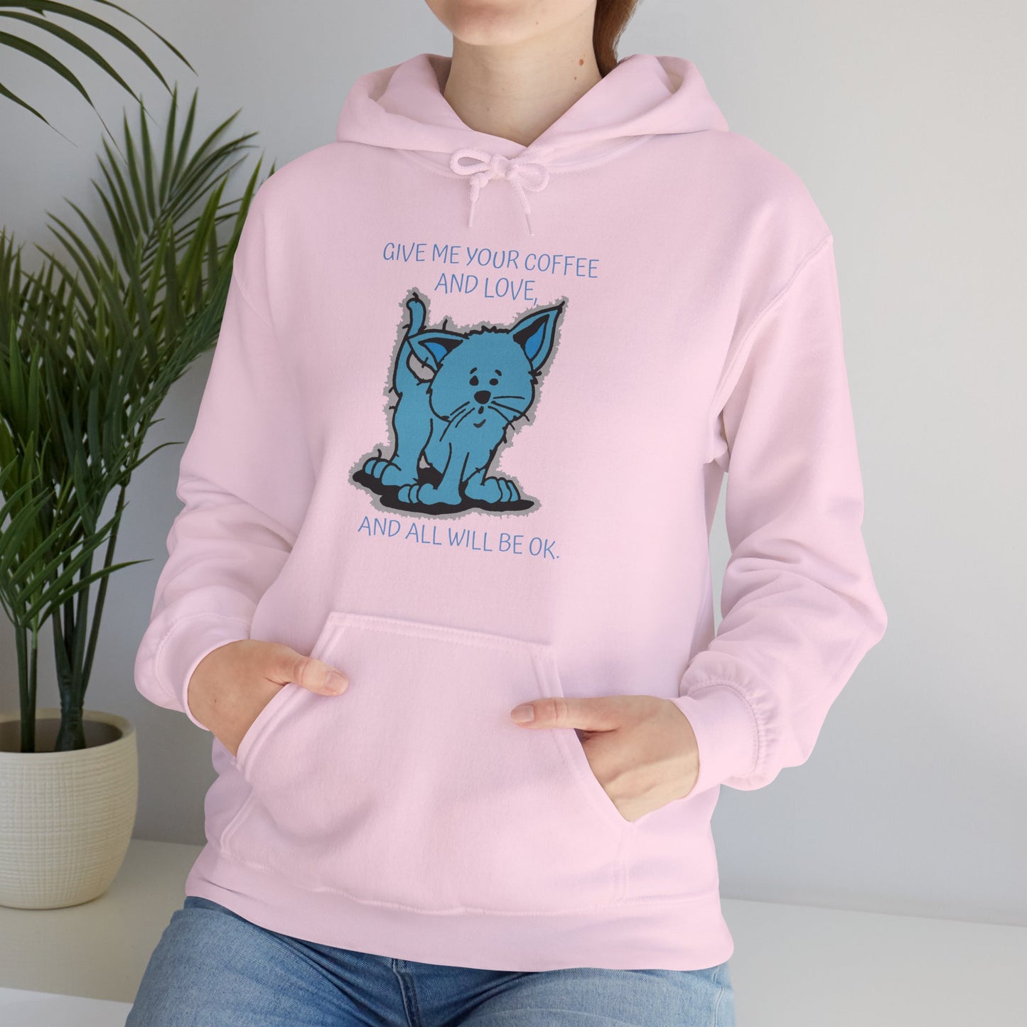 BLUE KITTY ALONE